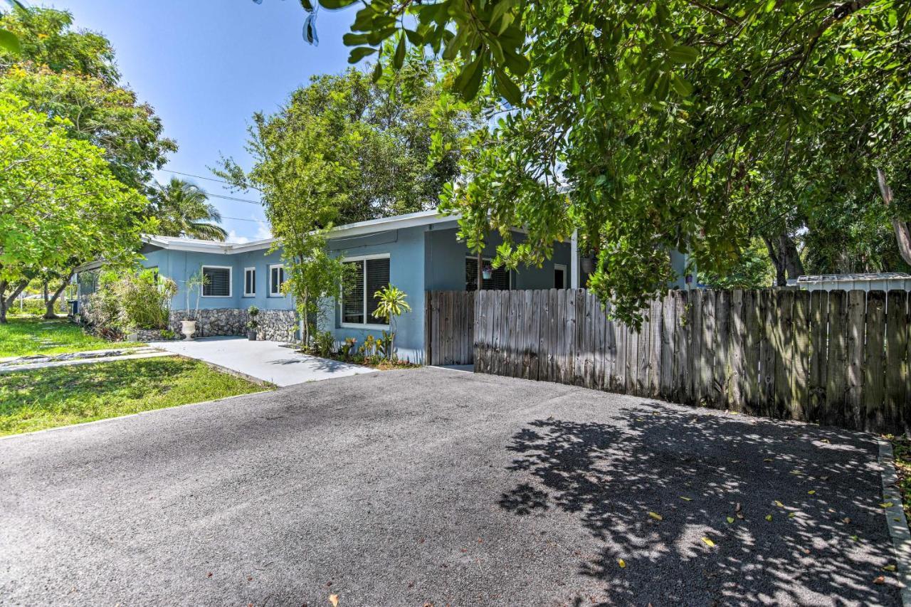 Shady And Eclectic Fort Lauderdale Dwelling With Yard! Εξωτερικό φωτογραφία